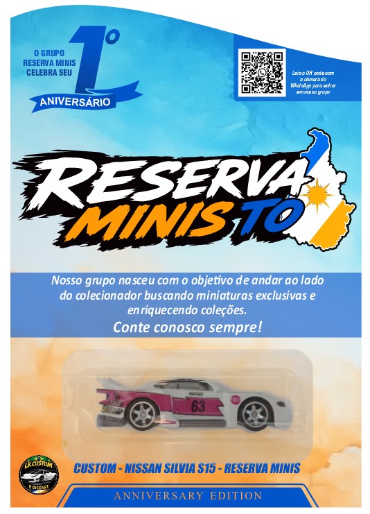 SORTEIO GRÁTIS 1 ANO RESERVA MINIS